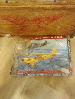 Piper Cub model airplane
