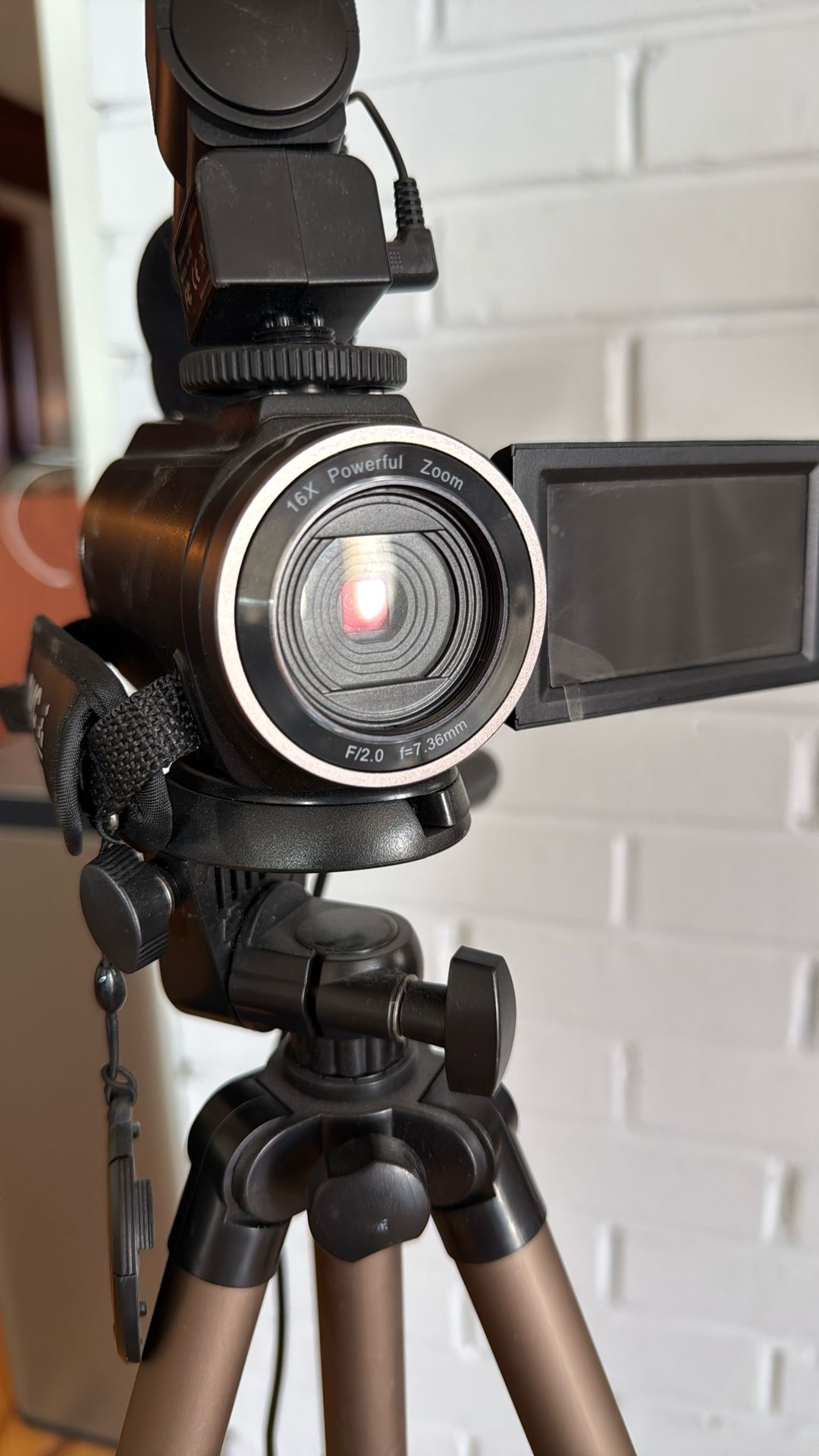 Video Camera + Tripod