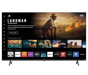 VIZIO Onn 43S4V1 43" Class 4K (2160p) Powered Smart TV, Ultra HD Streaming, & Compatible with Apple AirPlay, Google Home, and Alexa