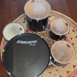 Fender Starcaster Drums as pictured AS IS no stands $150 for All 