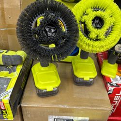 Ryobi 18v Brush Scrubber Tool Only $40 Each New Unit 