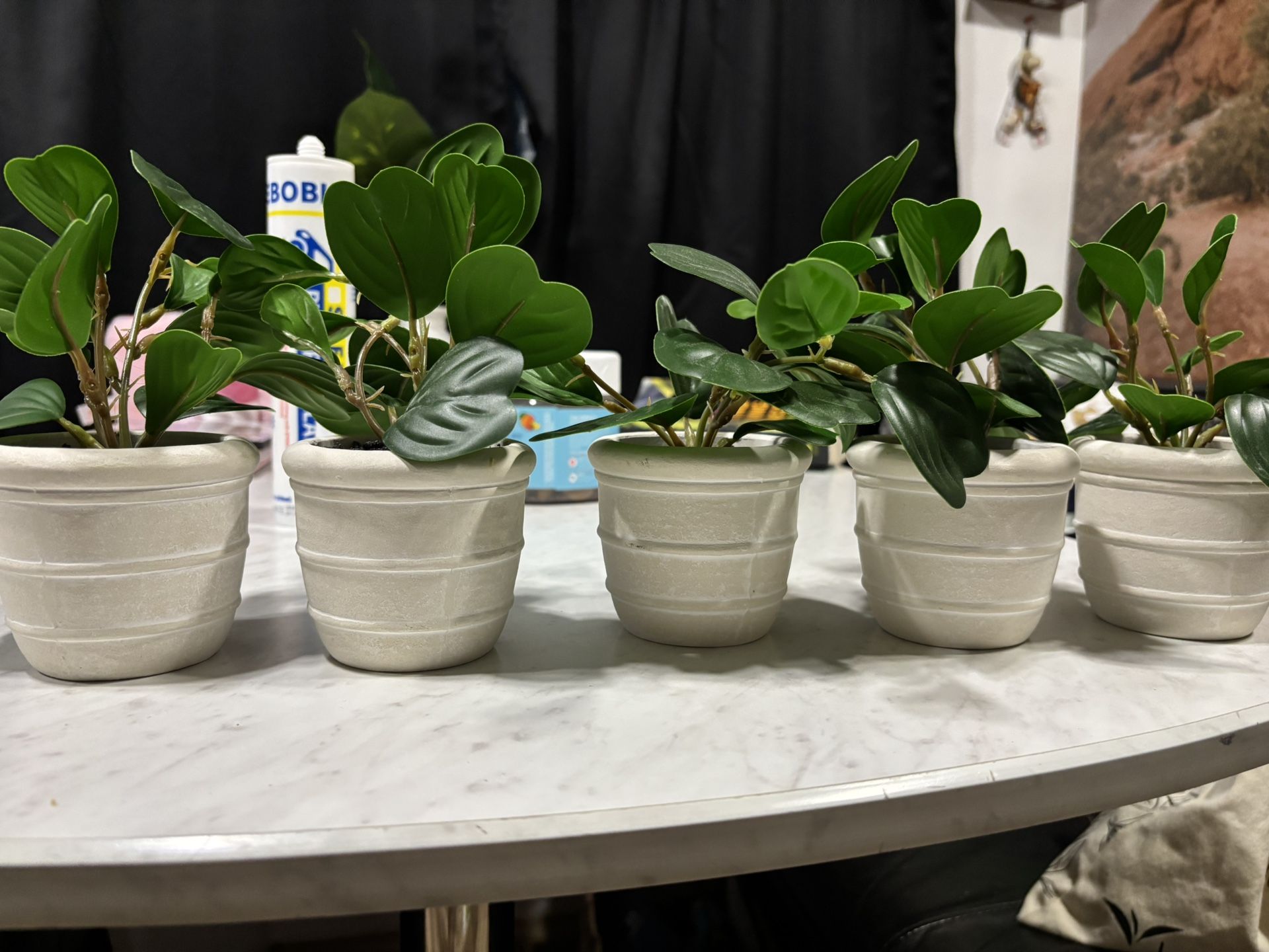 Small Faux Plants