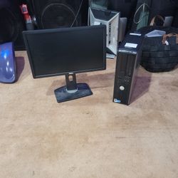 Dell Computer Screen And Tower