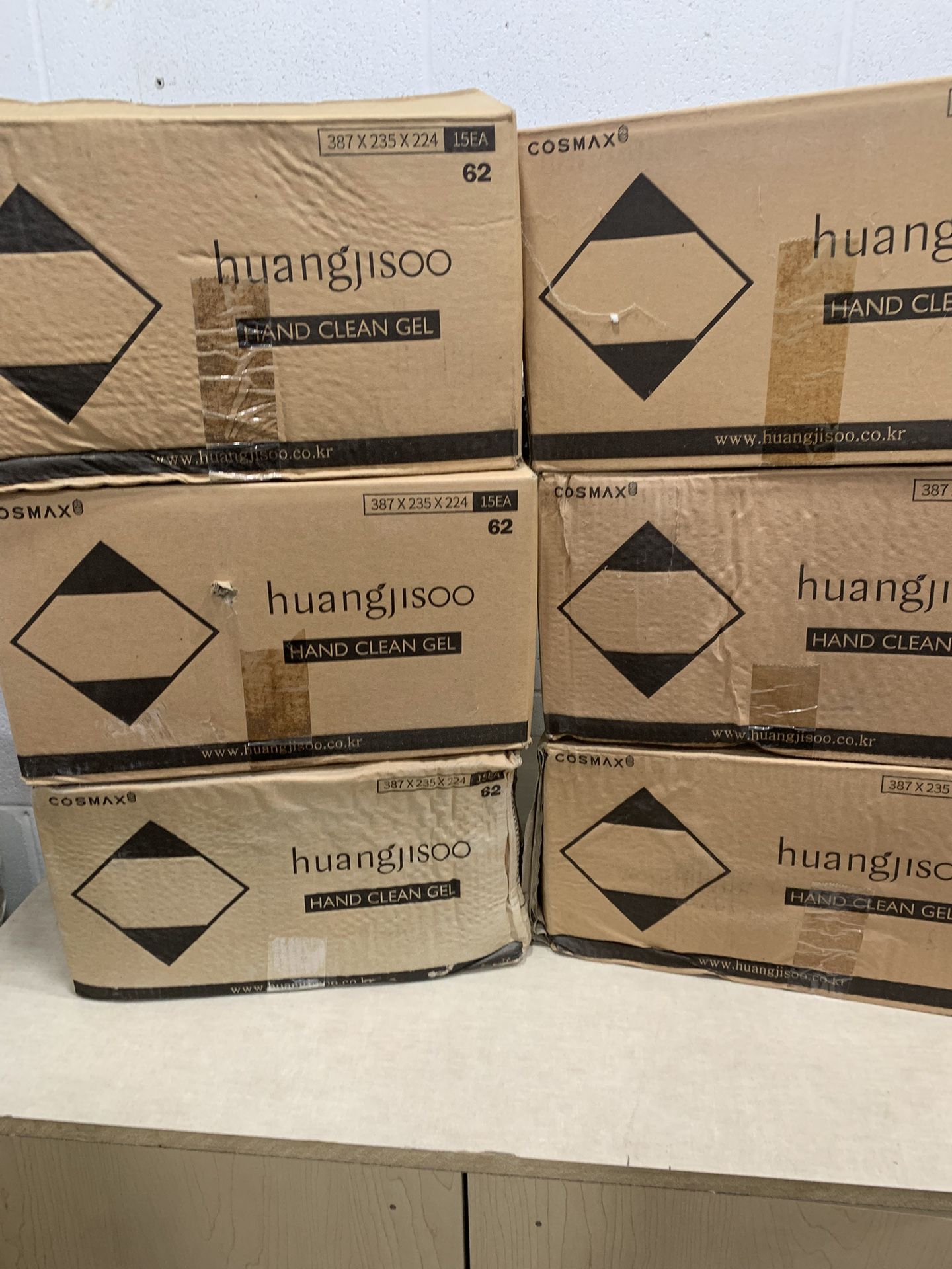 Boxes Of Hand Sanitizer 