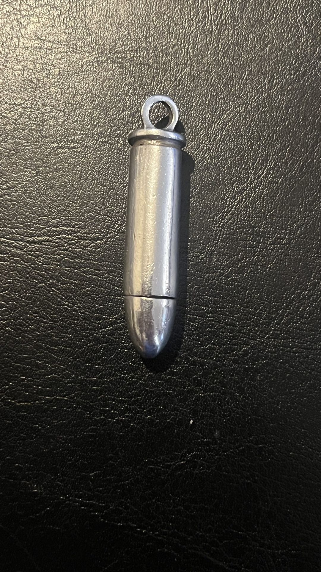 Real Pure Silver 925 “cartridge Shaped”For Necklace Keychain Etc