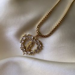 Virgin Mary Necklace