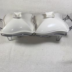 Double 1 Quart Chafing Dish