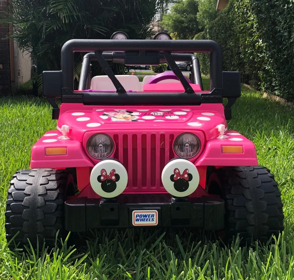 Power Wheels Minnie Mouse Jeep Wrangler