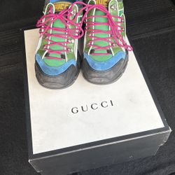 Gucci Flashtrek Green Blue
