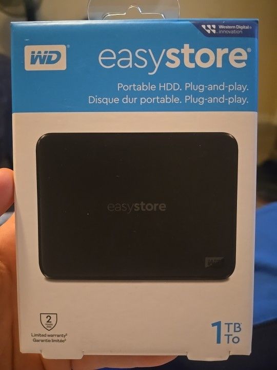 Easystore 1tb 🔌 & ▶️