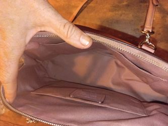 Coach cross body satchel