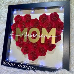 Flower Shadow Box (Mother’s Day)