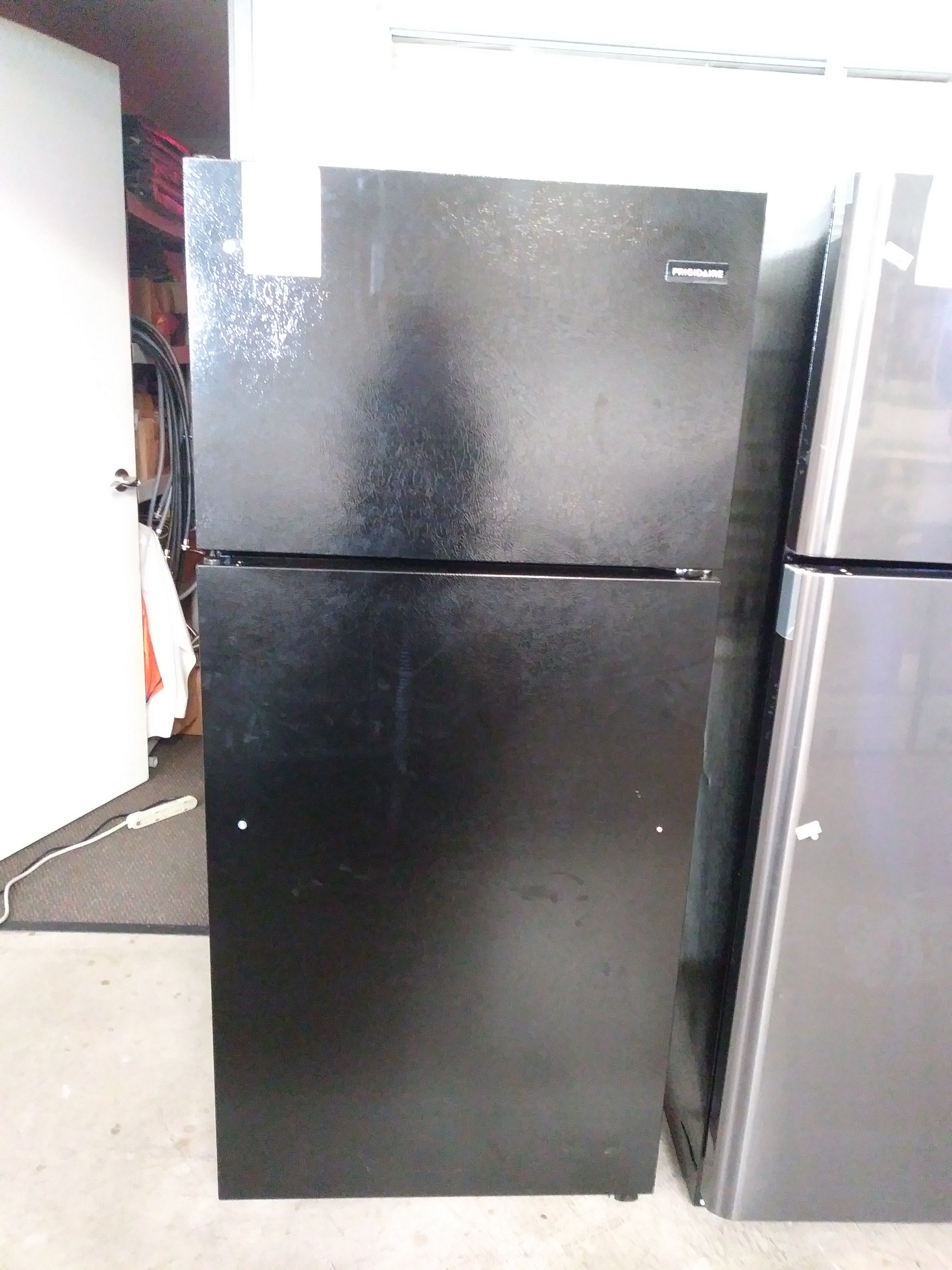 New Frigidaire in black refrigerator