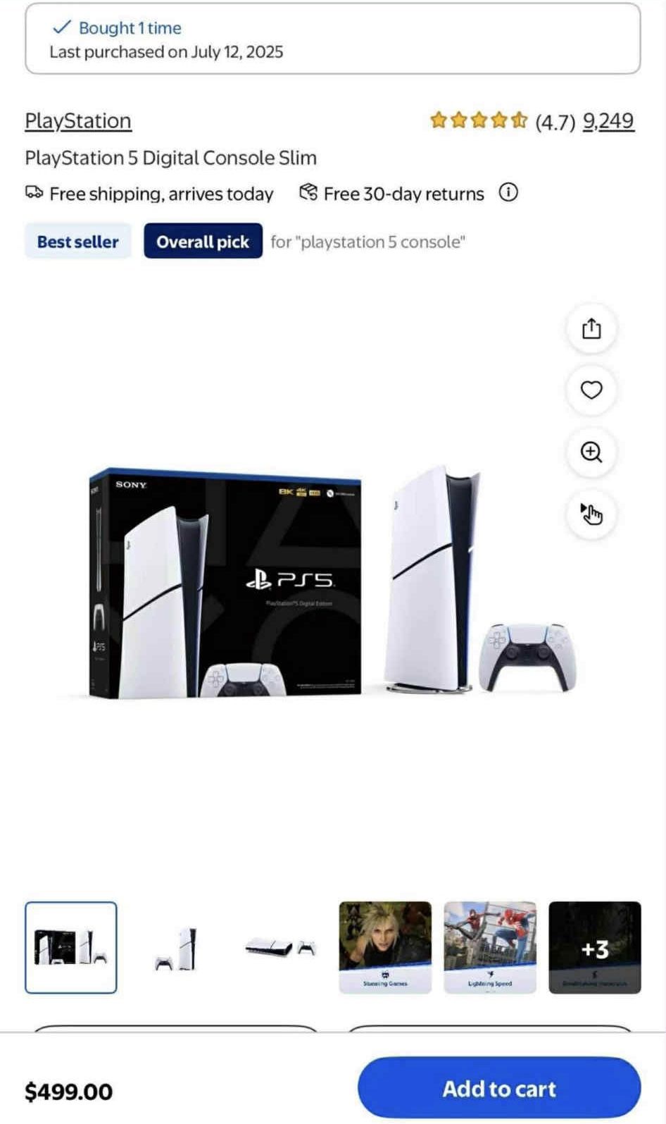 PS5 Digital & 24 Inches 180HZ Monitor
