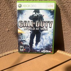 Call Of Duty World At War Xbox 360 Game