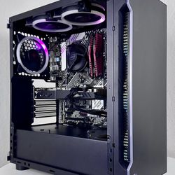 AMD RX 580 Intel i5 10400F 16GB DDR4 RAM 500GB SSD RGB Gaming Computer