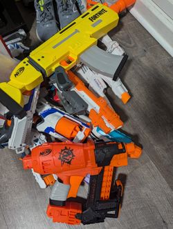 Various Nerf Guns