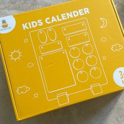Wooden Kids Calendar