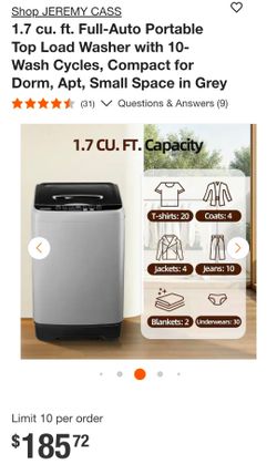 Portable Washing Machine