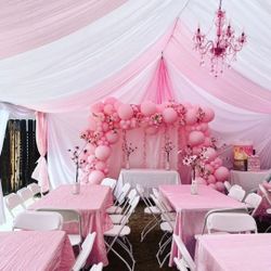 Canopy With Drapping