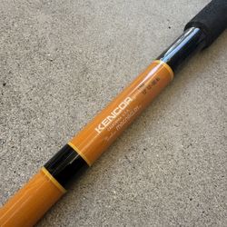 ***RARE*** Orange Kencor Magnaglas Two Piece 12 Foot Surf Fishing Rod