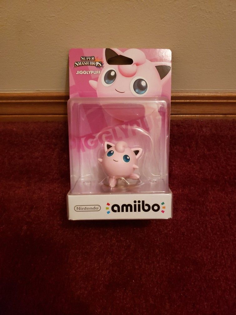 Jigglypuff Smash Bros Amiibo