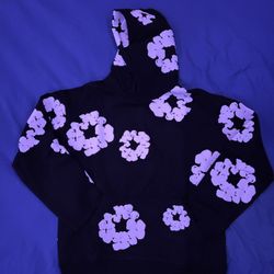DENIM TEARS HOODIE BLACK