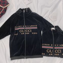 New- Gucci kid Velvet Jacket 