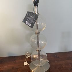 Glass Lamp- See Notes 