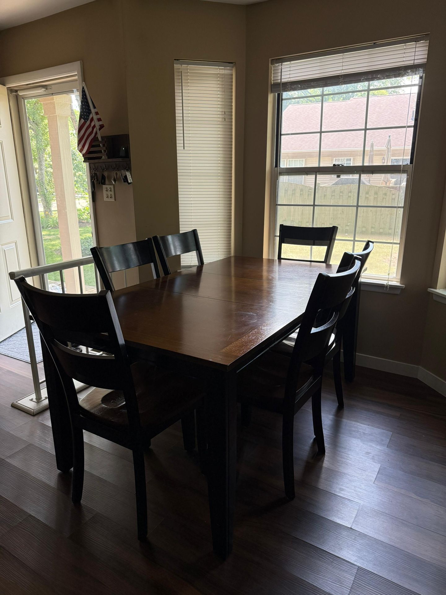 Solid Wood Dining Table Set 