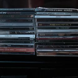 Lot of Band CD’s (Metal, Rock, Punk Rock, Pop Punk, ETC)