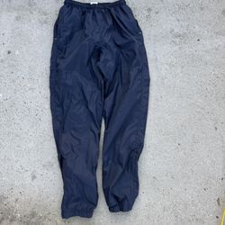 Vintage Navy Nike track pants - baggy fit with adjustable waist size small