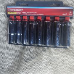 CRESCENT 1/2 Inch Driver Set