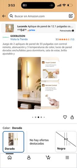 Set lámpara