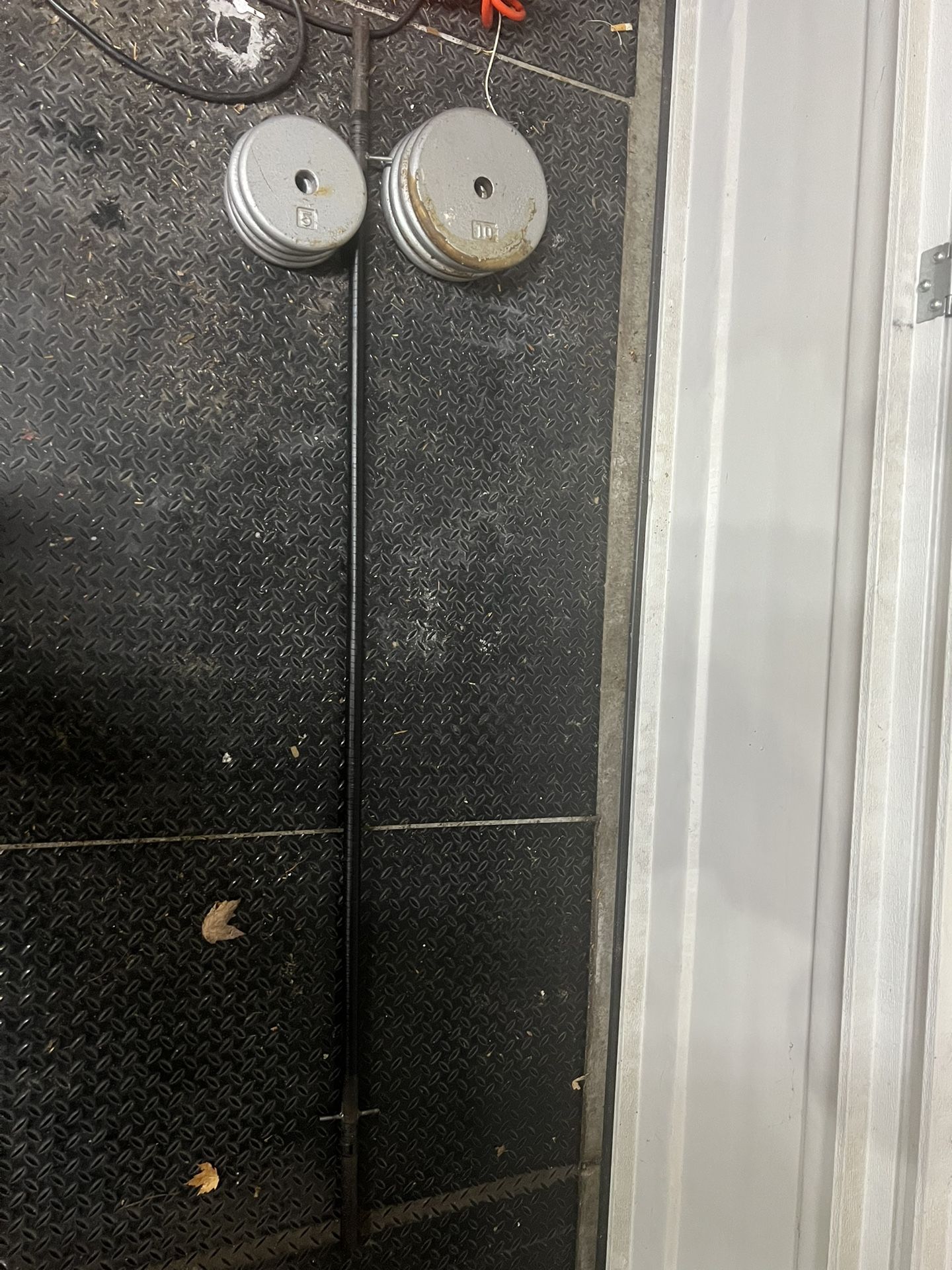 Homemade Barbell Set