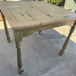 Vintage wood table