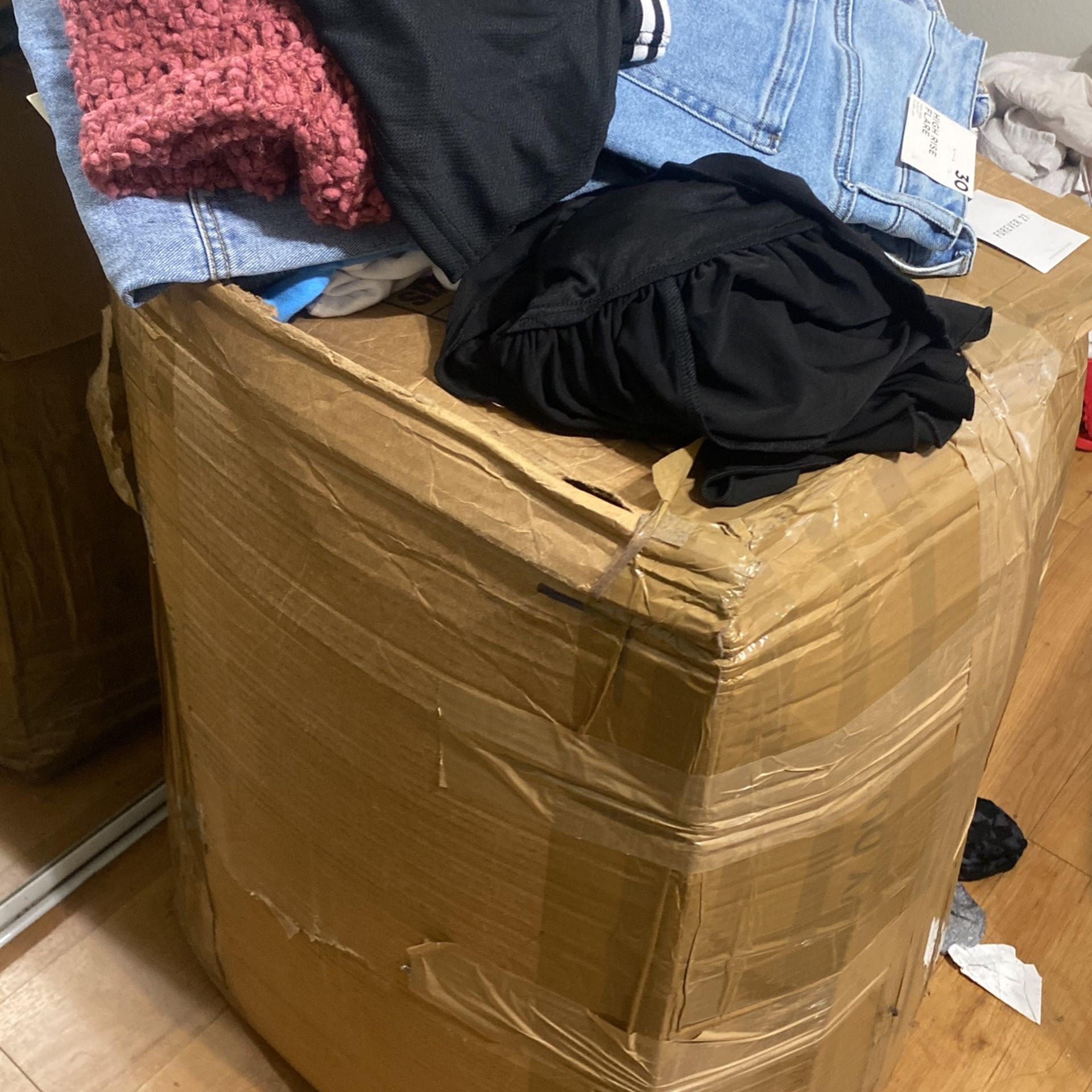 Huge Box Forever 21 Clothes