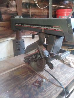 10" Sears Craftsman Radial Saw With Table