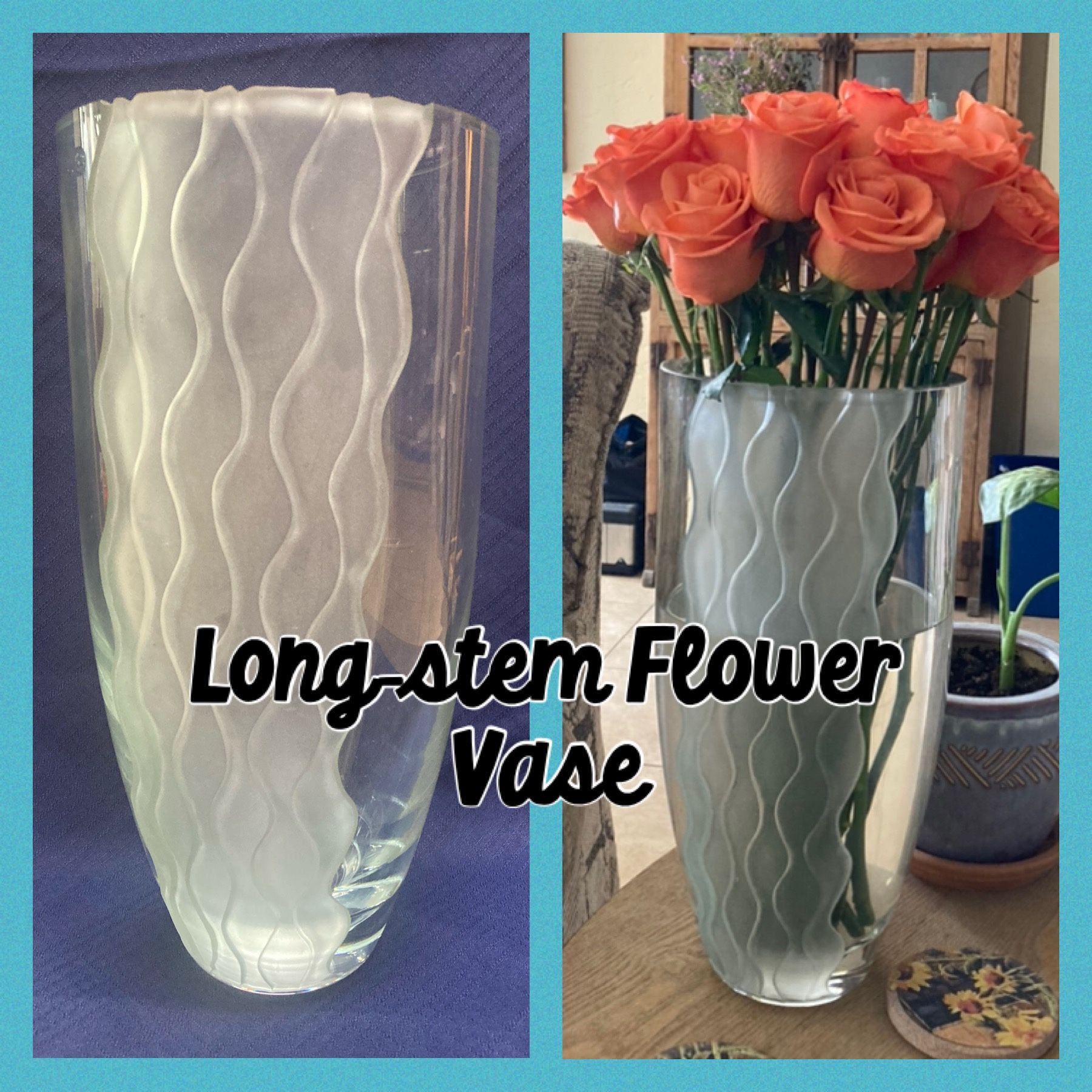 Vase for Long-Stem Flowers