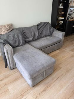 Bed couch used folds to couch opens for sleeping big size