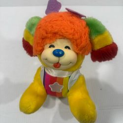 Vintage 1983 Hallmark Rainbow Brite Puppy Bright Plush Dog 12" Mattel Plush