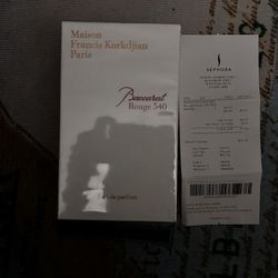 Baccarat Rouge 540 Cologne 