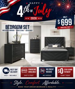 Queen bedroom set