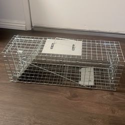 Animal Trap 24x8x7”  good for catching cats and small animals