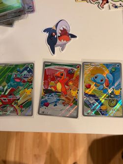Pokemon First Partner Series 1 Gen 1 starters