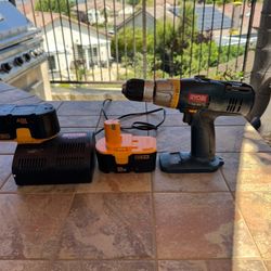Ryobi 18v Drill Kit.