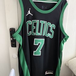 XL Jaylen Brown Jersey Authentic