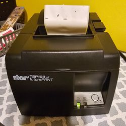 STAR TSP100 FUTURE PRINT THERMAL RECEIPT PRINTER USB/ETHERNET STAR TSP100 FUTURE PRINT THERMAL RECEIPT PRINTER USB/ETHERNET