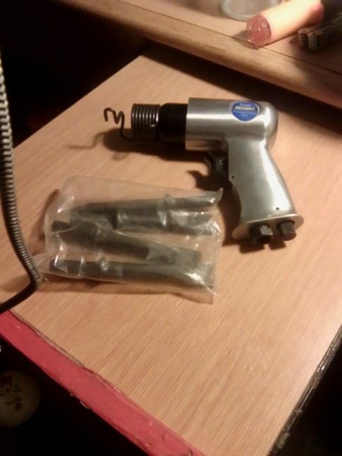 Air Hammer W/chisels For Sale