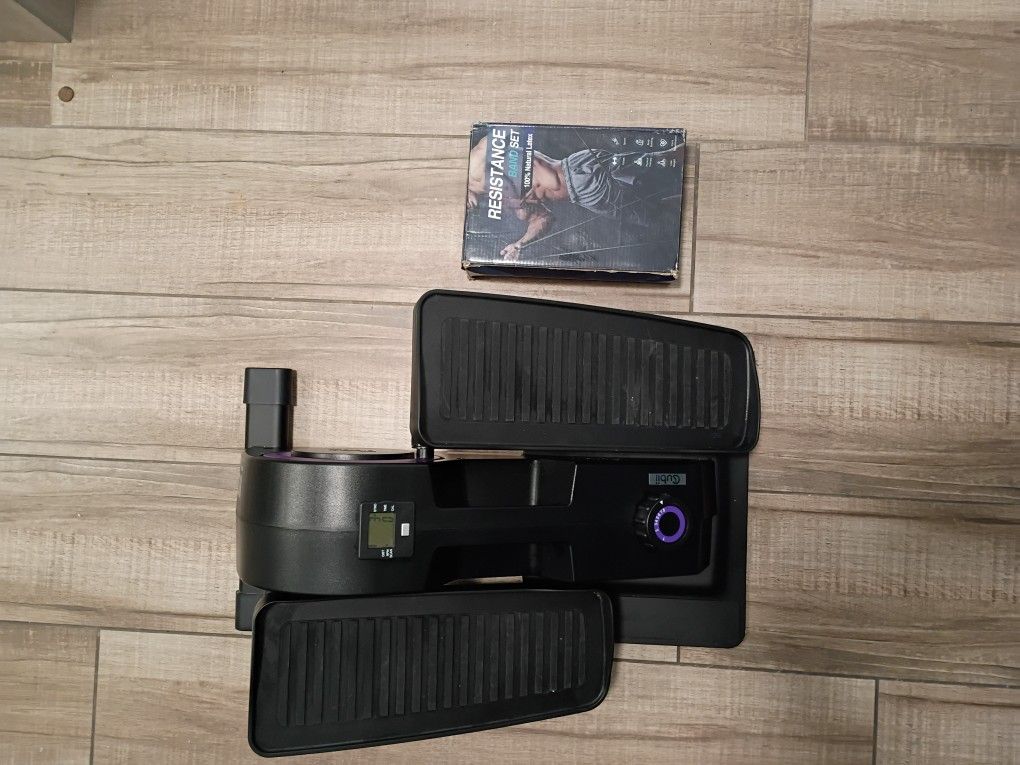 Stair Stepper And Resistance Bands